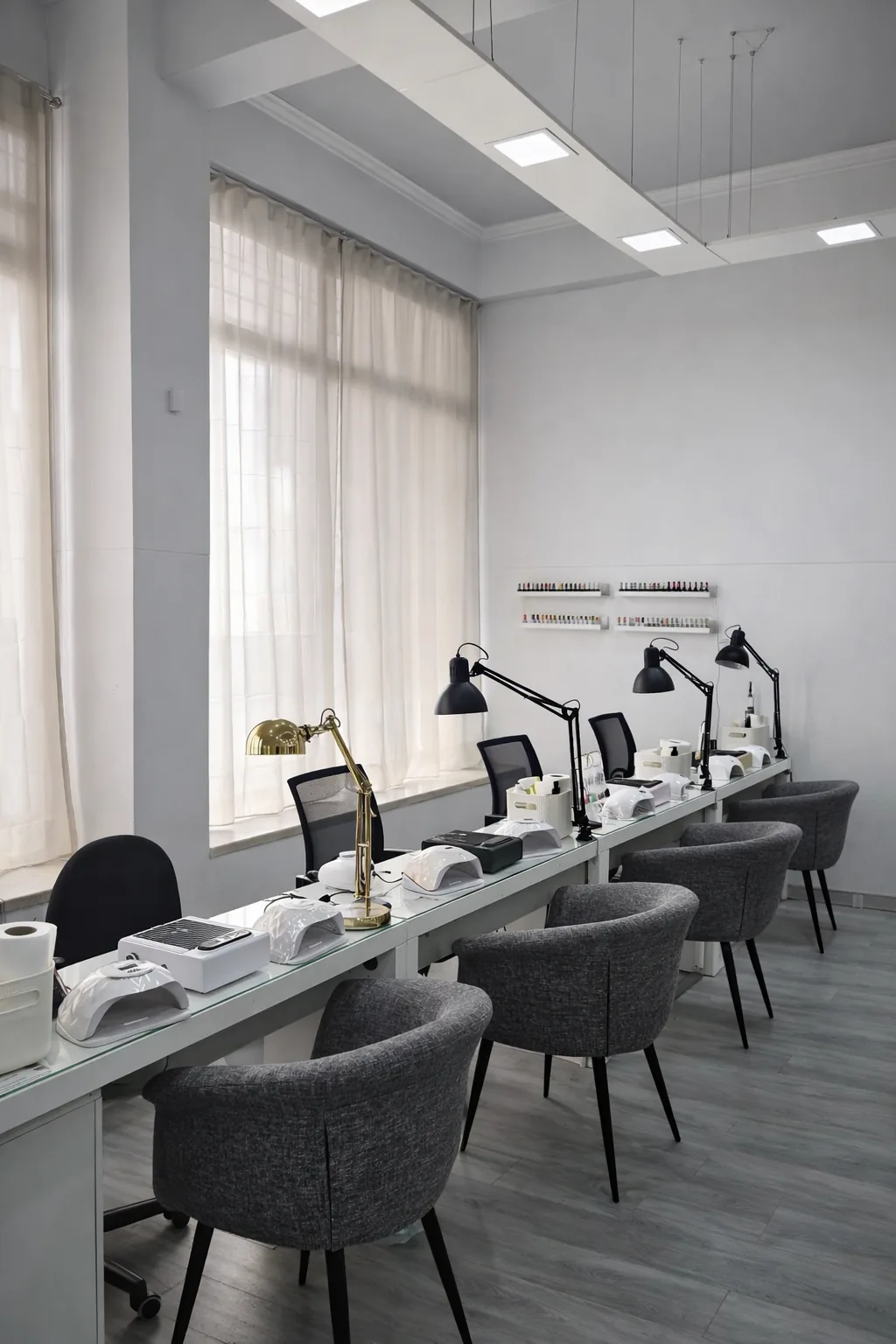 Sala de manicure da Rosy Spa - Centro de Estética em Queluz
